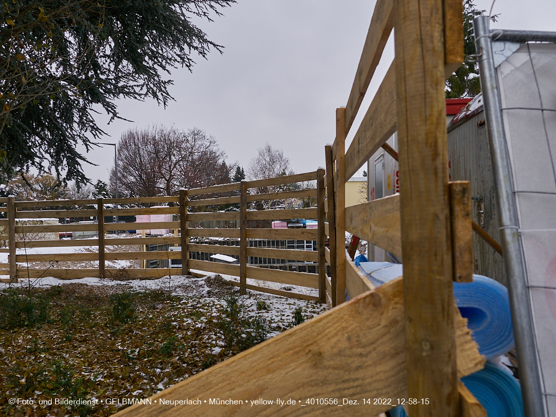 14.12.2022 - Neubau eines Mehrfamilienhause in der Niederalmstraße 16 in Neuperlach-Trudering